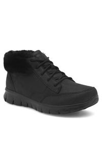 skechers - Skechers Sneakersy 167258 BBK Czarny. Kolor: czarny. Materiał: materiał