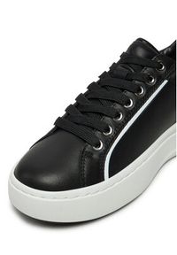 Karl Lagerfeld - KARL LAGERFELD Sneakersy KL64020 Czarny. Kolor: czarny. Materiał: skóra #7
