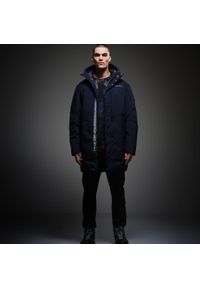 Kurtka turystyczna męska Regatta CLR przeciwdeszczowa ocieplana. Kolor: niebieski. Sport: turystyka piesza #1