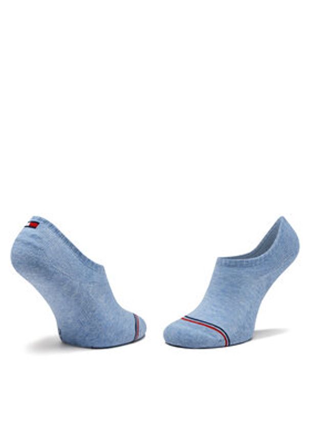 TOMMY HILFIGER - Tommy Hilfiger Zestaw 2 par stopek unisex 701228179 Niebieski. Kolor: niebieski. Materiał: syntetyk