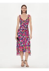 Nissa Sukienka letnia RC14754 Kolorowy Regular Fit. Materiał: wiskoza. Wzór: kolorowy. Sezon: lato #2