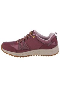 skechers - Buty sportowe Sneakersy damskie, Skechers Escape Plan - Endless Pursuit. Kolor: czerwony, wielokolorowy, brązowy. Sport: turystyka piesza