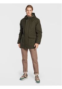 Petrol Industries Parka M-3020-JAC117 Khaki Regular Fit. Kolor: brązowy. Materiał: bawełna