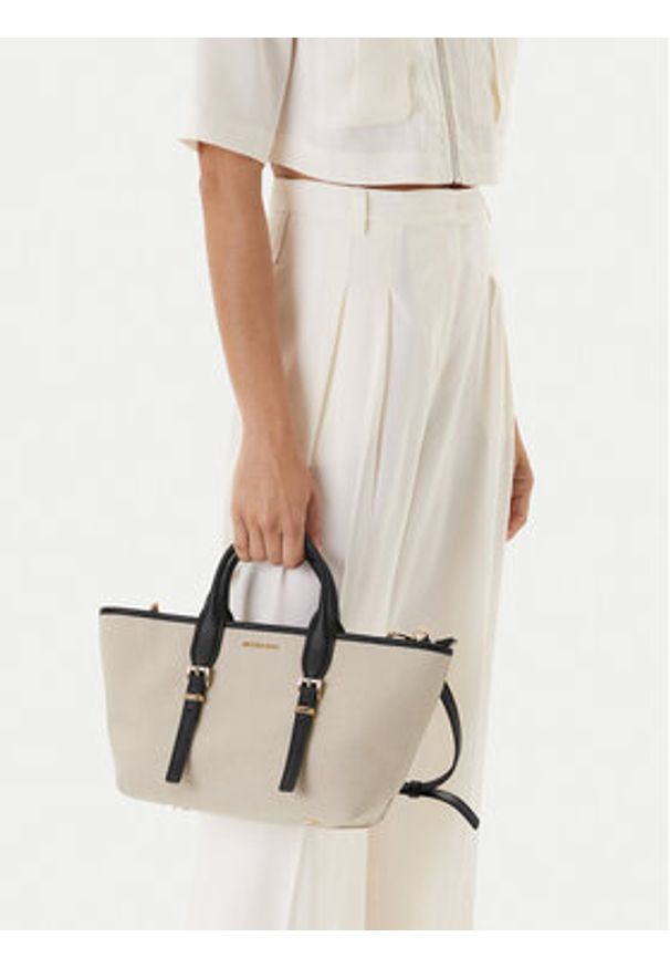 MICHAEL Michael Kors Torebka 30S5G9OS1C Beżowy. Kolor: beżowy. Materiał: skórzane