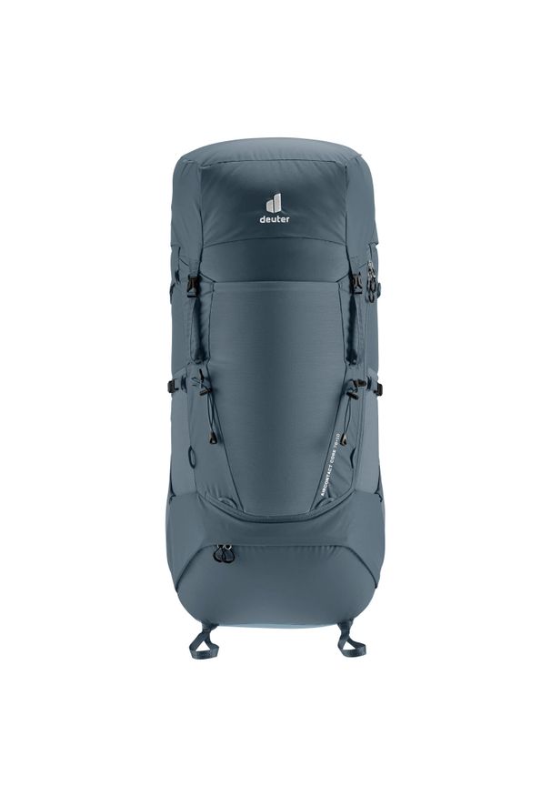 Plecak trekkingowy Deuter Aircontact 70+10 - graphit/shale. Kolor: szary. Styl: sportowy
