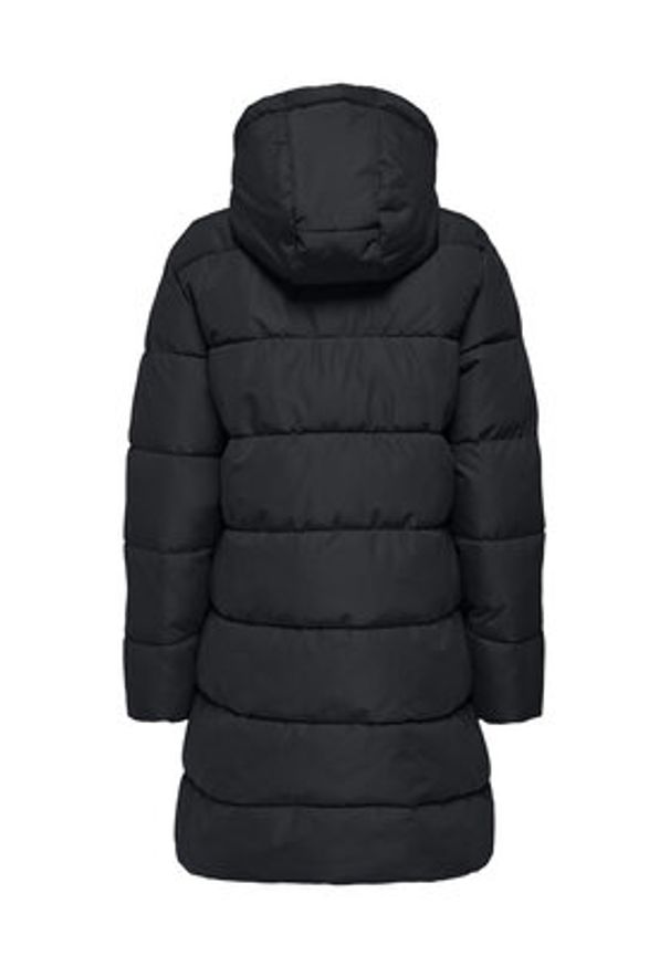only - ONLY Płaszcz zimowy Clair 15323232 Czarny Regular Fit. Kolor: czarny. Materiał: syntetyk. Sezon: zima