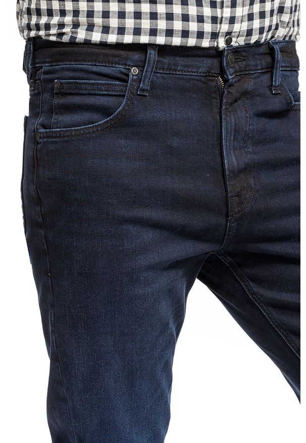 Lee - LEE AUSTIN MĘSKIE SPODNIE JEANSOWE JEANSY DARK PORTER L733QCKN 112119966