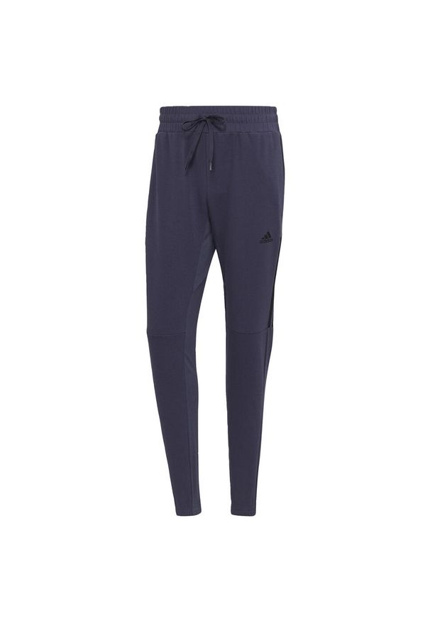 Adidas - Jogging adidas 55 Aeroready Yoga. Kolor: czarny, niebieski, wielokolorowy. Sport: bieganie