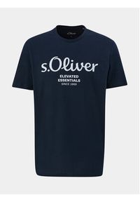 s.Oliver T-Shirt 2139909 Niebieski Regular Fit. Kolor: niebieski. Materiał: bawełna #2