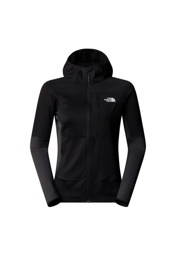 Bluza damska The North Face Stormgap Powergrid z kapturem. Typ kołnierza: kaptur. Kolor: czarny