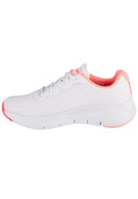 skechers - Dorosły Obuwie Sportowe Skechers Arch Fit - Infinity Cool Białe. Okazja: na co dzień, na spacer. Kolor: biały. Sport: turystyka piesza