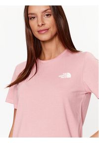 The North Face T-Shirt Foundation Graphic NF0A86XQ Różowy Regular Fit. Kolor: różowy. Materiał: bawełna, syntetyk #5