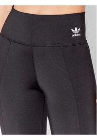 Adidas - adidas Legginsy adicolor Classic HC1972 Czarny Slim Fit. Kolor: czarny. Materiał: syntetyk #4