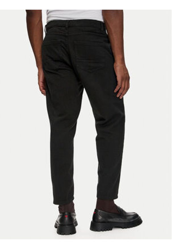 Brave Soul Jeansy MJN-NORDBLACK Czarny Regular Fit. Kolor: czarny