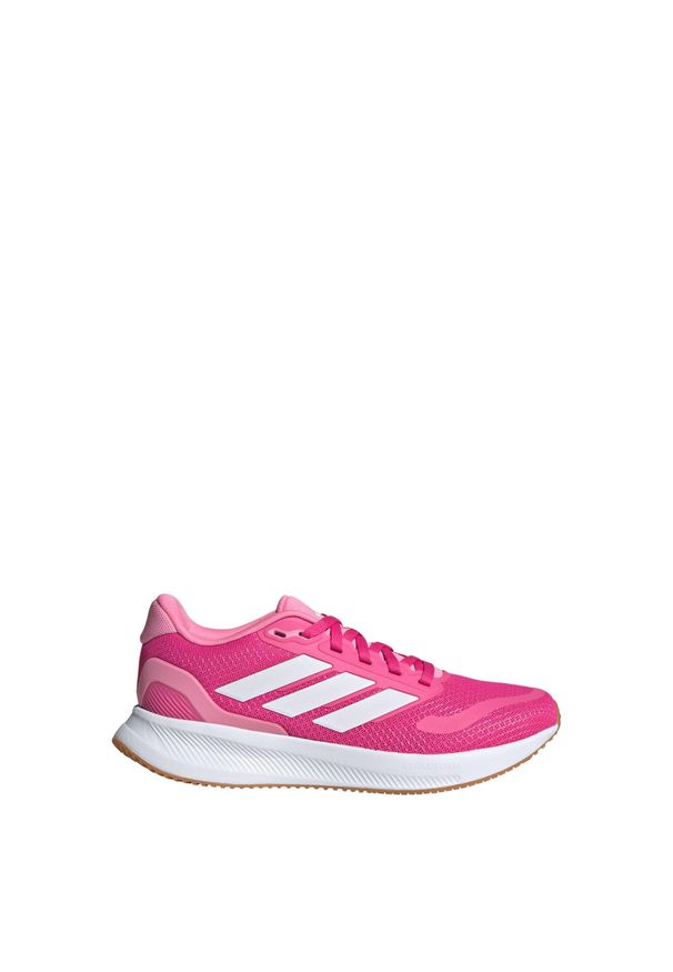 Adidas - Buty Runfalcon 5 Kids. Kolor: różowy, biały, wielokolorowy. Sport: bieganie