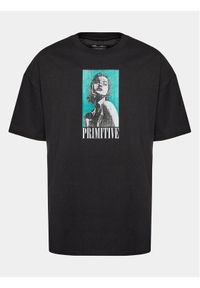 Primitive T-Shirt Disclosure Hw PA323356 Czarny Regular Fit. Kolor: czarny. Materiał: bawełna