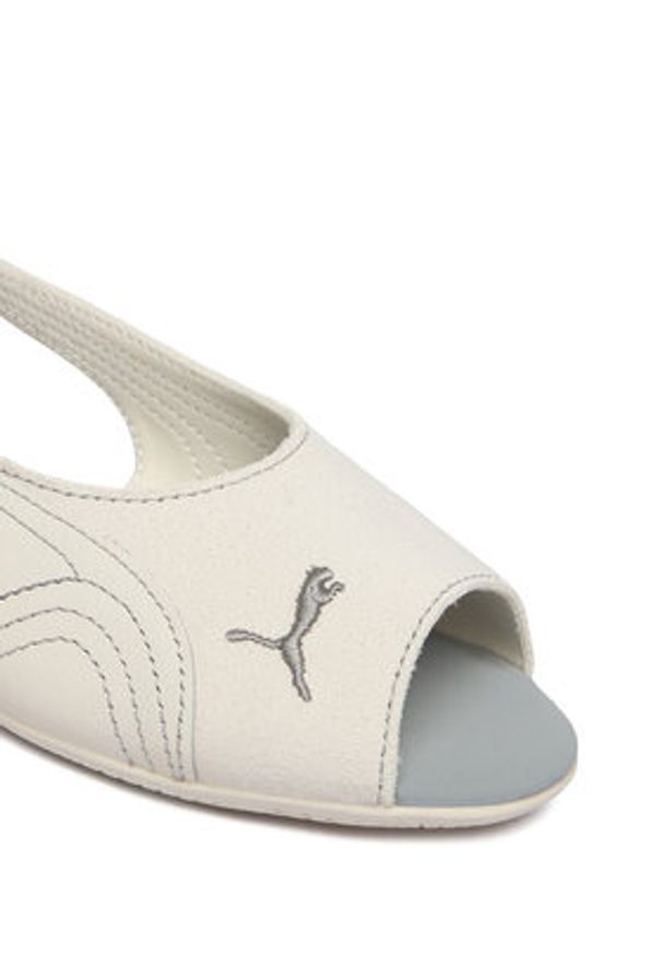 Puma Baleriny Speedcat Sandal 404839 06 Biały. Kolor: biały. Materiał: zamsz, skóra