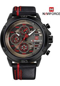 Zegarek Naviforce Maverick czerwony (NF9110). Kolor: czerwony #1