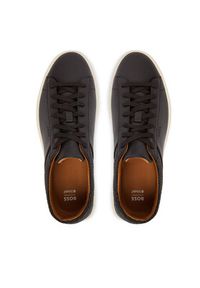 BOSS Sneakersy Kieran 50563591 Brązowy. Kolor: brązowy. Materiał: skóra #3