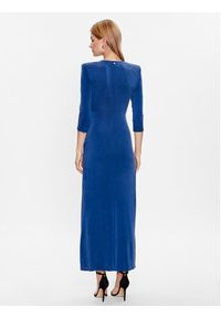 Liu Jo Sukienka wieczorowa CF3109 J1890 Granatowy Regular Fit. Kolor: niebieski. Styl: wizytowy #5