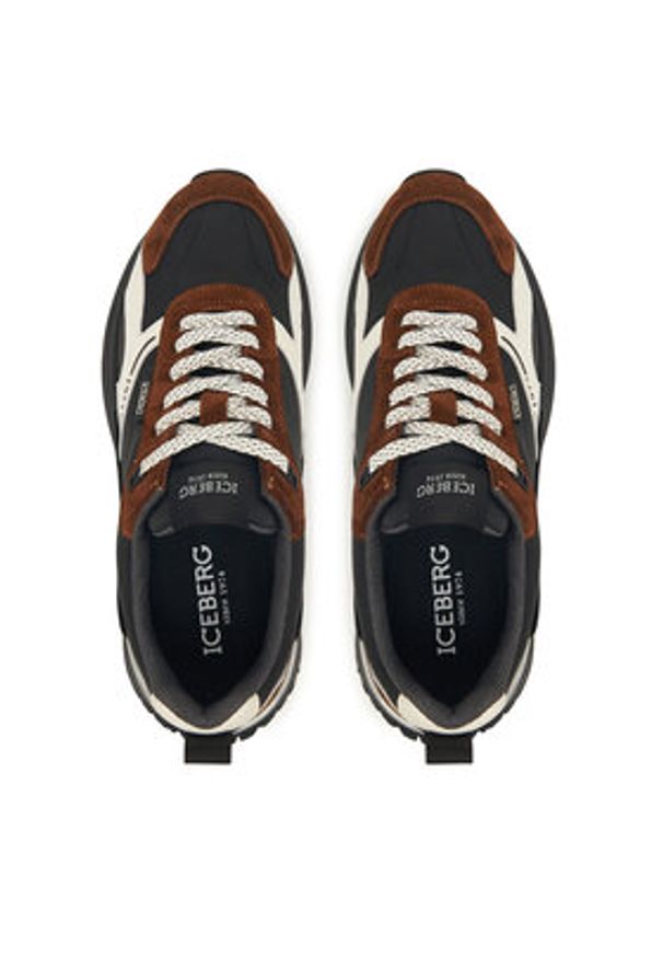 Iceberg Sneakersy IU1758 Zielony. Kolor: zielony. Materiał: materiał