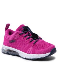 Buty CMP Kids Knit Fitness Shoe 38Q9894 Garaneo/Malva. Kolor: różowy. Materiał: materiał