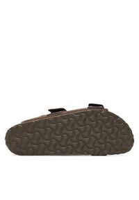 Birkenstock Klapki Uji 1029259 Brązowy. Kolor: brązowy. Materiał: zamsz, skóra #4