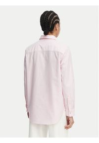 TOMMY HILFIGER - Tommy Hilfiger Koszula Fit Flag Embroidery Oxford WW0WW46111 Różowy Regular Fit. Kolor: różowy. Materiał: bawełna #2