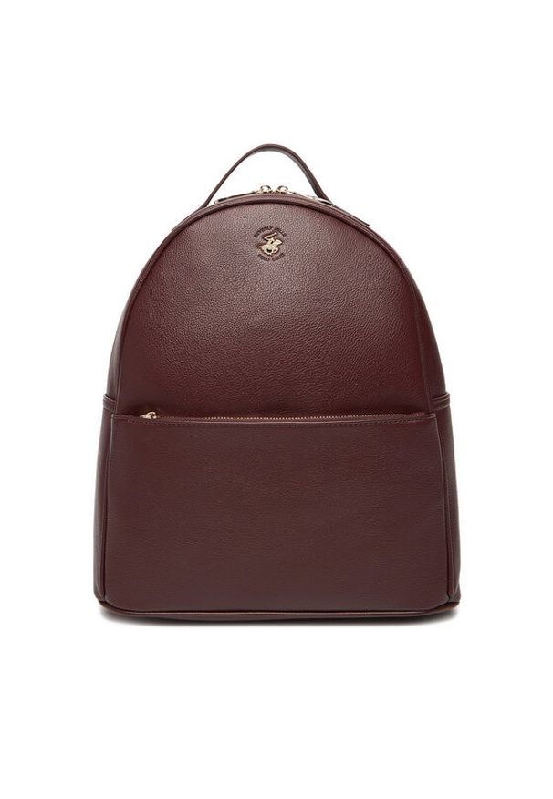 Beverly Hills Polo Club Plecak C-BHPC-L-006-08 Bordowy. Kolor: czerwony. Materiał: syntetyk, materiał