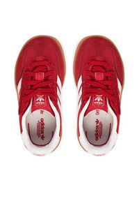 Adidas - adidas Sneakersy Gazelle Indoor Comfort Closure Elastic Lace IH9132 Czerwony. Kolor: czerwony. Materiał: skóra, zamsz. Model: Adidas Gazelle #7