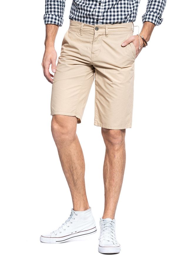 Mustang - MĘSKIE SZORTY MATERIAŁOWE MUSTANG CLASSIC CHINO SHORT 1005629 3260. Materiał: materiał