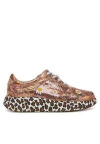 Laura Vita Sneakersy Nikito 52 Różowy. Kolor: różowy. Materiał: skóra