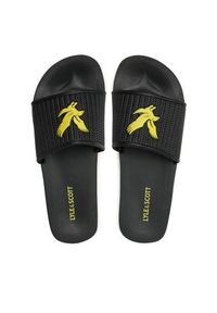 Lyle & Scott Klapki Easy Slide FW1407 Czarny. Kolor: czarny #6