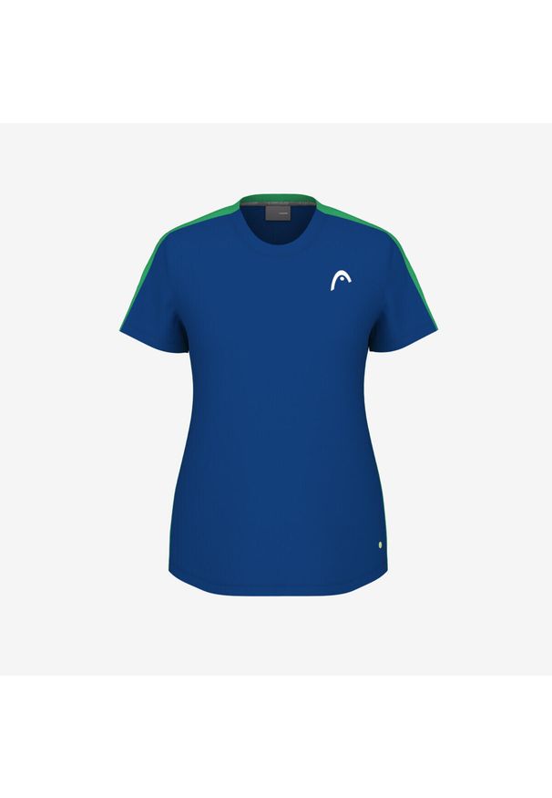 Head - T-Shirt damski TIE-BREAK. Kolor: niebieski. Sport: tenis