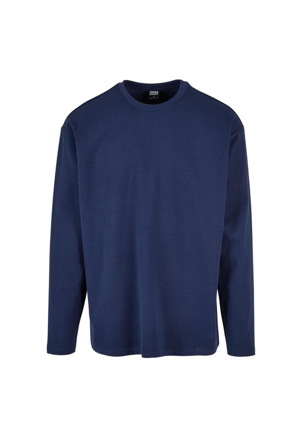 Oversizowa koszulka z długim rękawem Urban Classics Ultra Heavy. Kolor: niebieski. Długość rękawa: długi rękaw. Długość: długie