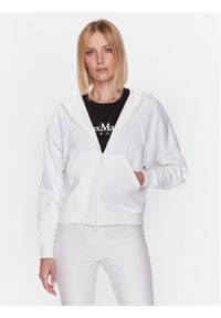 Bluza Max Mara Leisure. Kolor: biały. Materiał: syntetyk #1