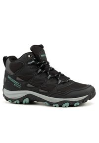 Givova - Buty damskie trekkingowe Merrell WEST RIM SPORT MID GTX. Kolor: czarny. Styl: sportowy