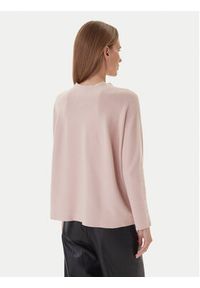 Kontatto Sweter 3M0811C Różowy Regular Fit. Kolor: różowy. Materiał: syntetyk #4