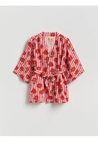 Reserved - Muślinowe kimono - wielobarwny. Materiał: bawełna #1