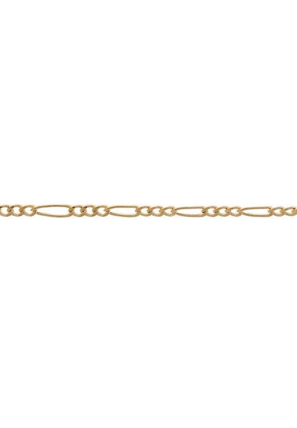W.KRUK Wyjątkowy Łańcuszek Złoty - złoto 585 - ZSI/LF01. Materiał: złote. Kolor: złoty