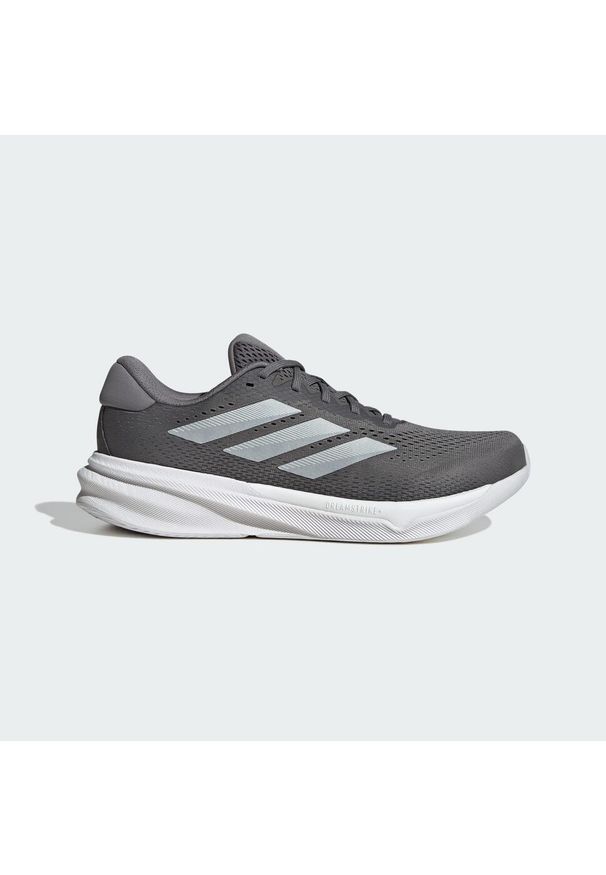 Adidas - Buty Supernova Stride 2 Running. Kolor: szary, biały, wielokolorowy. Sport: bieganie