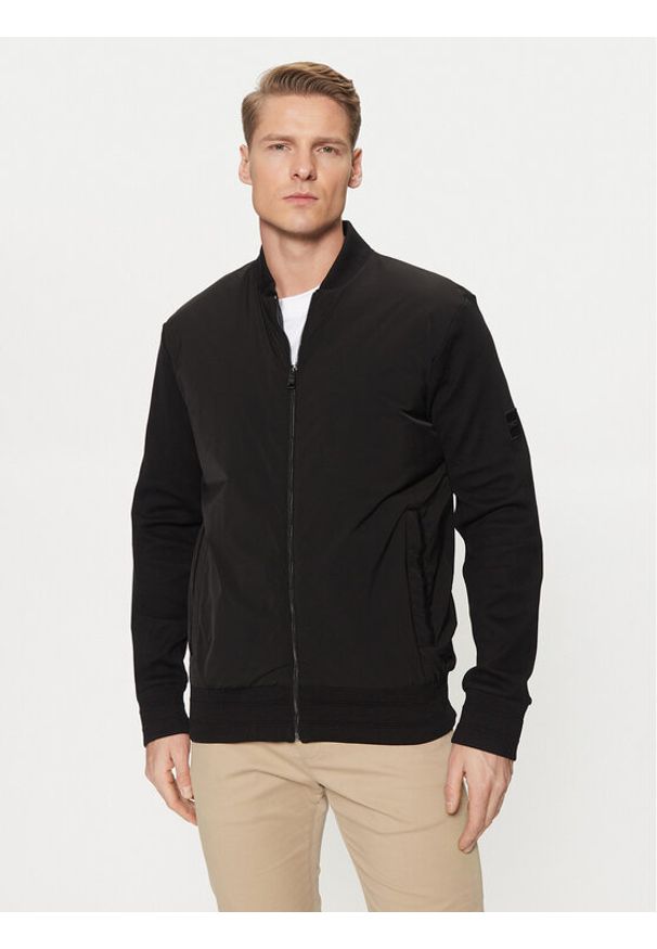 BOSS Kurtka bomber H-Skiles 59 50525007 Czarny Regular Fit. Kolor: czarny. Materiał: bawełna