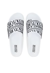 Versace Jeans Couture Klapki 79YA3SQ1 71352 003 Biały. Kolor: biały #5