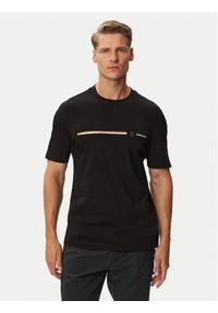 BOSS T-Shirt C-Taut 41 50565785 Czarny Regular Fit. Kolor: czarny. Materiał: bawełna #1