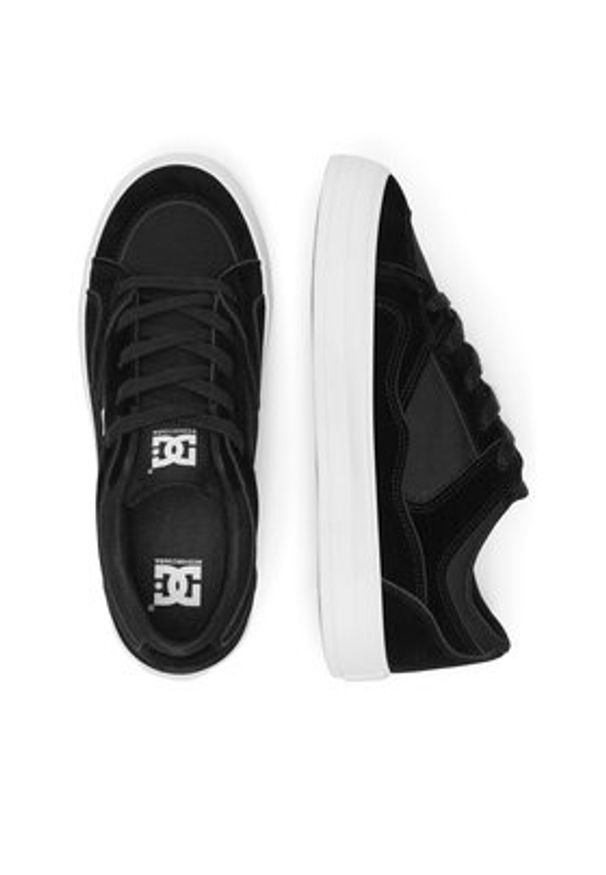 DC Shoes Sneakersy WFA3035-1 Czarny. Kolor: czarny. Materiał: materiał, syntetyk
