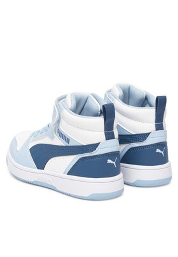 Puma Sneakersy Rebound V6 Mid Ac+ Ps 393832 32 Biały. Kolor: biały. Materiał: skóra