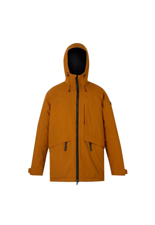 Regatta - Kurtka Wodoodporna Męska Ocieplana Balaton. Kolor: pomarańczowy. Sport: turystyka piesza