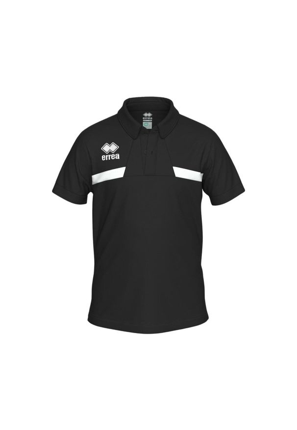 ERREA - Polo Errea Melvin. Typ kołnierza: polo. Kolor: czarny, biały, wielokolorowy