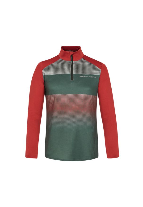 Polar 1/4 zapinanie Protest Enville. Kolor: zielony. Materiał: polar. Sezon: zima. Sport: narciarstwo