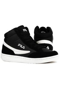 Buty damskie sportowe za kostkę Fila CREW MID TEENS. Wysokość cholewki: za kostkę. Kolor: biały, czarny, wielokolorowy